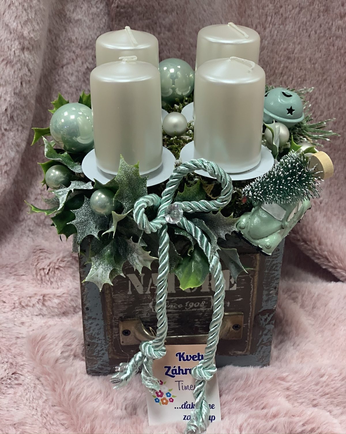 adventný veniec Šuflík